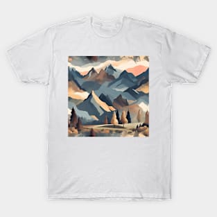 in the mountains ends T-Shirt